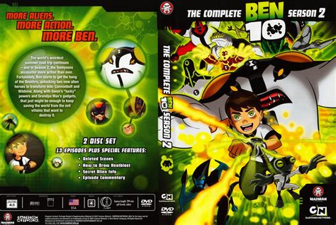 Ben 10 Season 2 Dvd Original Series Front And Back By Dlee1293847 On