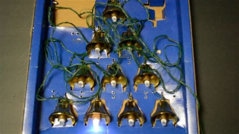 Vintage Mr Christmas 10 Brass Bells Of Christmas Plays 15 Songs Youtube
