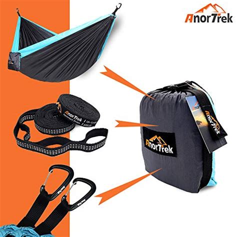 Camping Hammock Anortrek Lightweight Portable Single Double Hammock