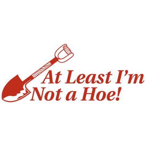 At Least Im Not A Hoe T Shirt