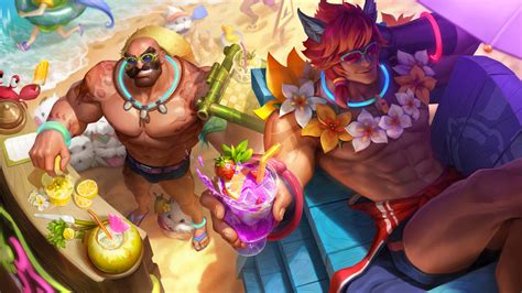 pool party pool party braum braum league of legends sett league of legends league of