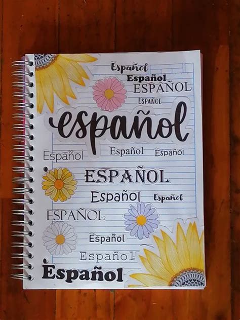 Portadas De Español Fáciles Y Bonitas Ideas Dibujos Diseños De