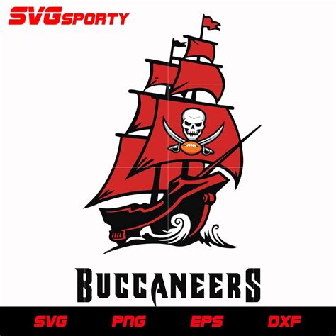 Tampa Bay Buccaneers Ship Logo svg, nfl svg, eps, dxf, png, digital