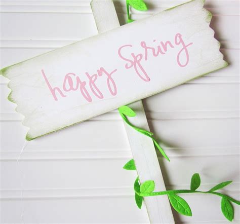 Happy Spring Sign