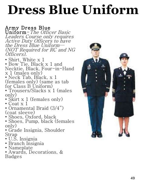 Army Uniform Army Uniform Guide