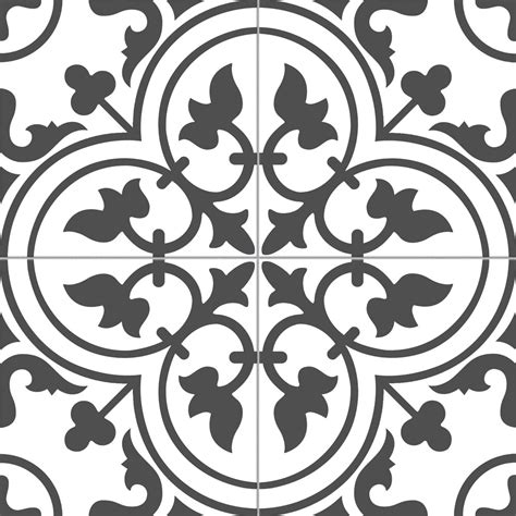 Ledbury Charcoal Black Pattern Tiles Walls And Floors