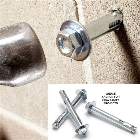 Tips For Concrete Fasteners And Masonry Screws Concrete Block Walls