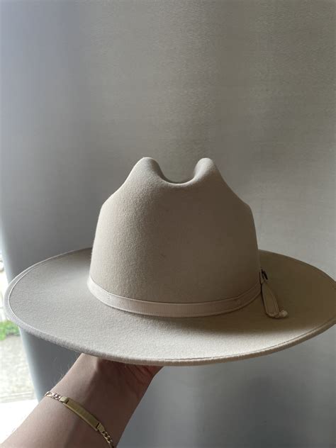 Fs Stetson 6x Open Road Silverbelly Felt Cowboy Hat 7 38 The Fedora