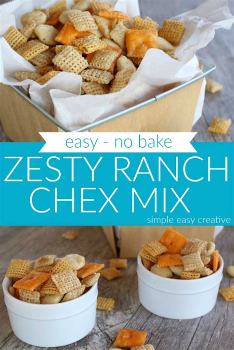 I told him it was chex cereal that had melted chocolate and. Zesty Ranch Chex Mix :: #snackmix #snackmixrecipe #chexmix ...