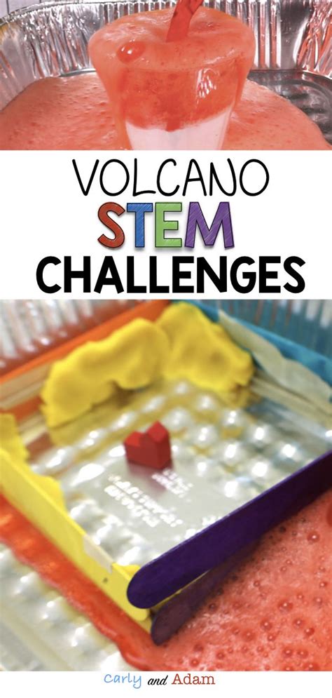 Volcano Stem Challenges Students Learn The Basics Of Volcanos And