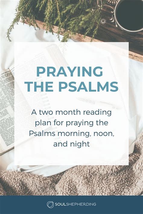 Each Day — Morning Noon And Night — I Let The Psalmist Lead Me In