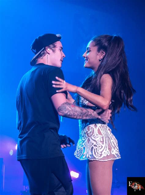 Ariana Grande And Justin Bieber Performs At Honeymoon Tour In Miami