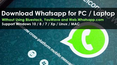 How To Install Whatsapp On Laptoppc Windows 10 Too Kind Studio