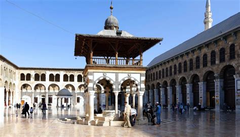 Great Mosque Of Damascus Mihrab Damascus Mosque Umayyad File Wikimedia