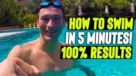 Swim In 5 Minutes For Beginners Youtube