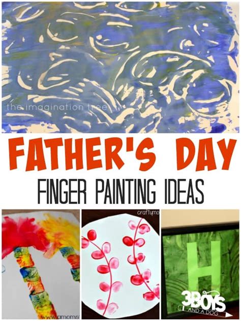 For best quality, i would recommend printing on white cardstock. 7+ Father's Day Finger Painting Ideas - 3 Boys and a Dog - 3 Boys and a Dog