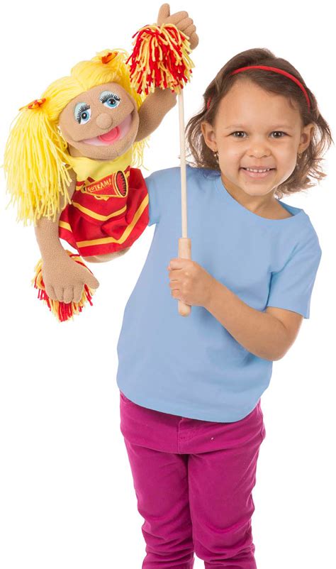 Cheerleader Puppet 4 Kids Books And Toys