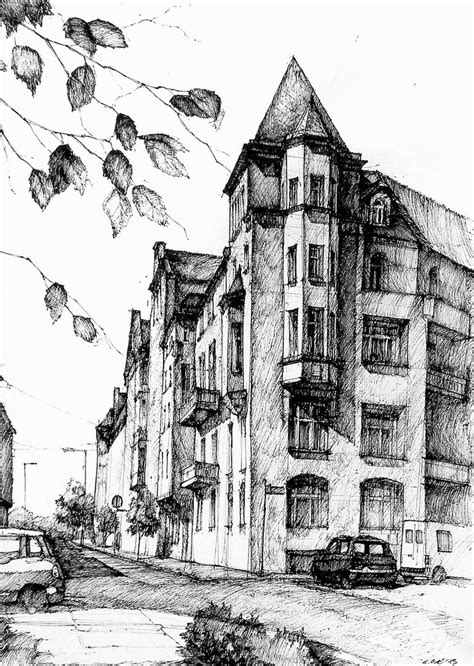 Wyspia Skiego Street Ukasz Ga Domin Poznan Architectural Drawings