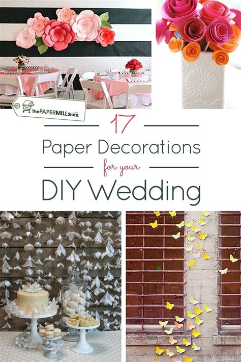 17 Paper Decorations for Your DIY Wedding | The Paper Blog | Paper