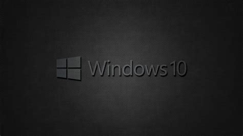 Windows 10 Black Wallpaper Wallpapersafari