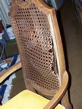 Cane Back Chair Repair Images
