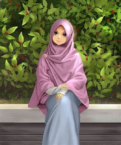 Populer gambar kartun muslimah full body. Download Gambar Kartun Muslimah Comel dan Cantik - Gambar ...
