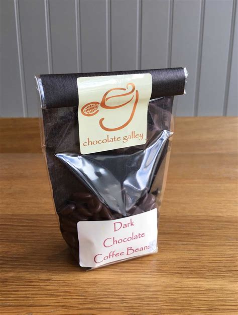 Cocoa bean coffee,blend with raw coffee beans and cocoa beans,20 sachets. Dark Chocolate Coffee Beans - Chocolate Galley