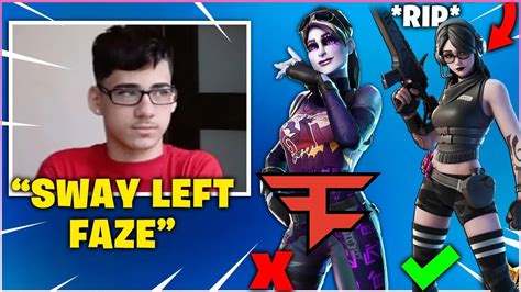 Everyone Concerned After Faze Sway Changes Ign To Sway Left Faze