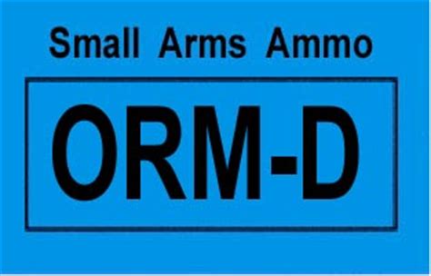 We ship hazardous materials, including limited quantity materials, via fedex ground® within the contiguous u.s. Printable Hazmat Ammunition Shipping Labels : Orm D Label ...