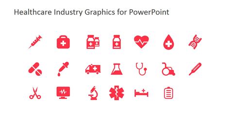 Clip Art Icons For Powerpoint Featuring Medicine Slidemodel