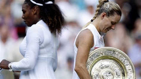 Angelique Kerber Beats Serena Williams To Win Wimbledon Bbc Sport