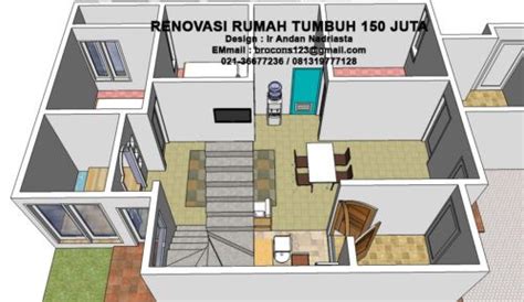 (tdk termasuk penyambungan pln & pemasangan air) untuk rekan2 yg ingin desain rumah 2 lantai di bawah 200 juta,, kok bisa??? Biaya Bangun Rumah Luas 60 Meter - Sekitar Rumah