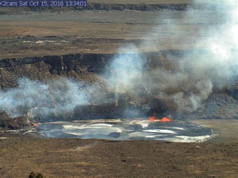 Continues Double The Eruption Of The Hawaiian Volcano Kilauea Earth