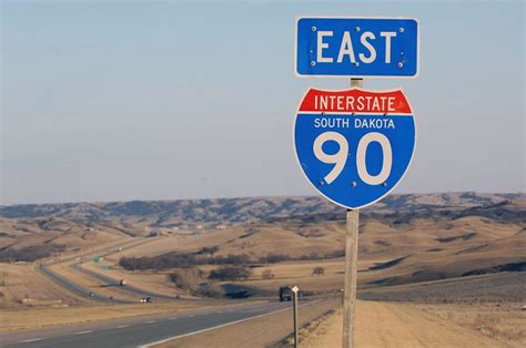 South Dakota Interstate 90 Aaroads Shield Gallery