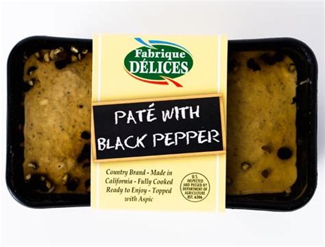 Euro Food Depot Country Pate With Black Pepper All Natural France