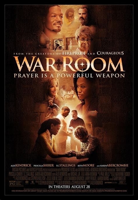 The Official Poster And Trailer For War Room From The Award Winning
