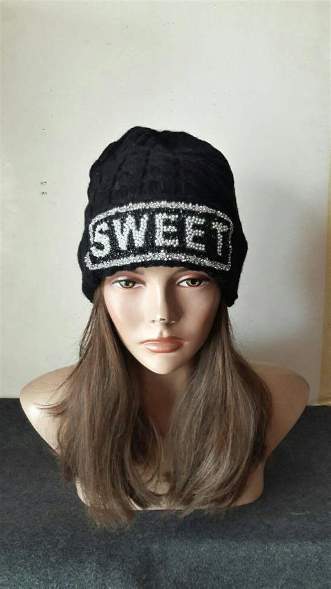 knit sweet hat handmade hat winter hats cable knit beanie women fashion accessories unique t