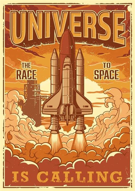 Space Posters In 2020 Vintage Space Poster Space Poster Space