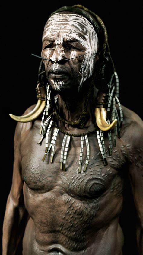 Artworkmursi Tribesman Character Modeling
