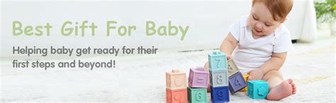 Tumama Baby Blocks Soft Building Blocks Baby Toys Teethers Toy