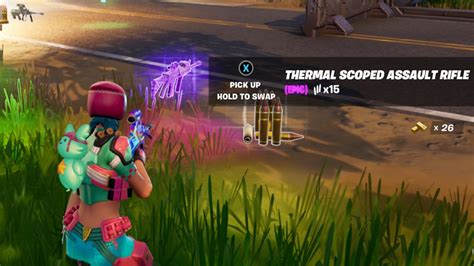 How To Find Thermal Weapons In Fortnite Touch Tap Play