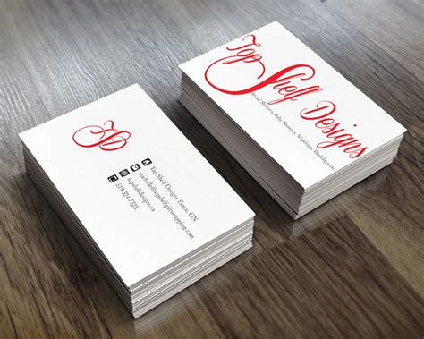 Professional Upmarket Small Business Business Card Design For Top
