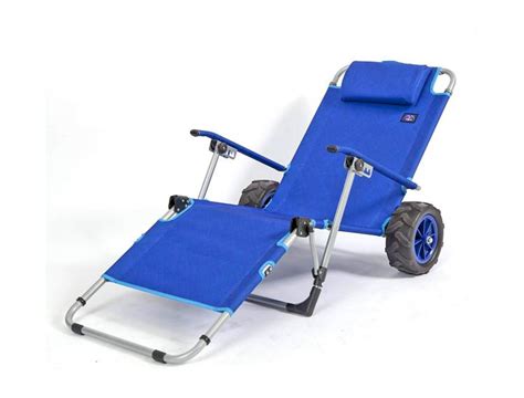 This 2 In 1 Beach Lounger Doubles As A Wagon For Easy Beach Trips