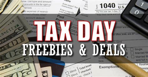 Tax Day 2018 Where You Can Cash In On Freebies And Deals