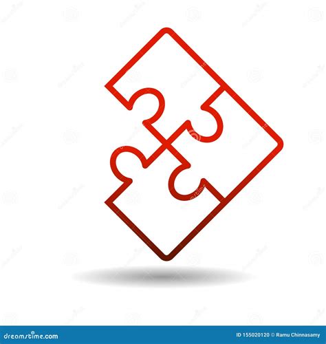 Puzzle Logo Stock Vector Illustration Of Business Join 155020120