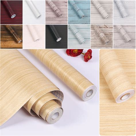 Wood Peel And Stick Wallpaper Self Adhesive Contact Paper Thicken