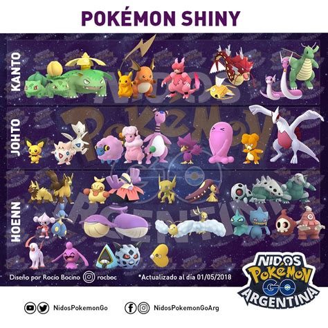 Shiny Pokémon List Rthesilphroad