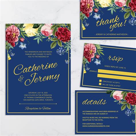 These Templates Are Instant Downloads To Create Your Own Wedding
