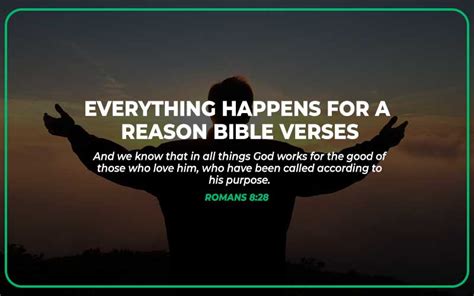 31 Reassuring Everything Happens For A Reason Bible Verses Scripture