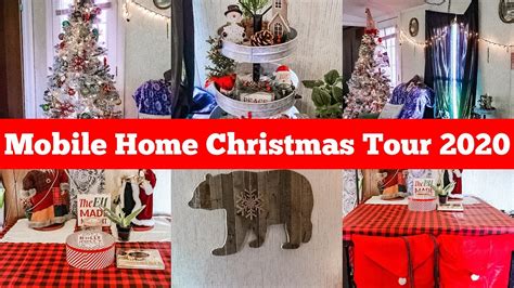 Mobile Home Christmas Decor House Tour Mostly Thrifted Christmas
